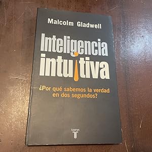 Image du vendeur pour Inteligencia intuitiva mis en vente par Kavka Libros