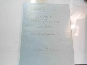 Imagen del vendedor de Mmoire sur l'invention du tissu. a la venta por JLG_livres anciens et modernes