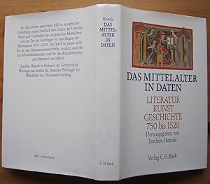 Bild des Verkufers fr Das Mittelalter in Daten. Literatur, Kunst, Geschichte 750 bis 1520. zum Verkauf von Antiquariat Roland Ggler