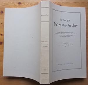 Bild des Verkufers fr Freiburger Dizesan-Archiv Band 104. zum Verkauf von Antiquariat Roland Ggler