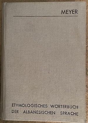 Etymologisches Wörterbuch der albanesischen Sprache
