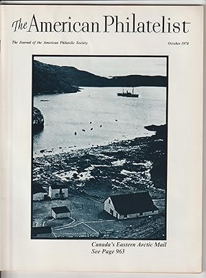 Seller image for The American Philatelist October 1978; Volume 93, No. 10 (Whole No. 933) for sale by Ray Dertz