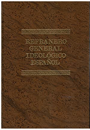 Seller image for REFRANERO GENERAL IDEOLOGICO ESPAOL for sale by ALZOFORA LIBROS
