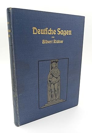 Deutsche Sagen (Mit einem in Kupfer radierten Titelbilde (Die Wartburg) von Wilhelm Georgy)
