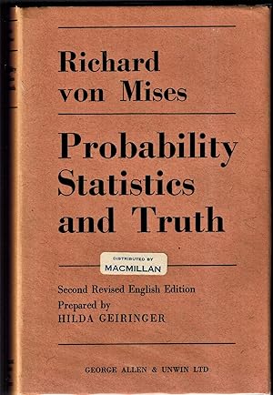 Immagine del venditore per Probability, Statistics and Truth venduto da Dale Steffey Books, ABAA, ILAB