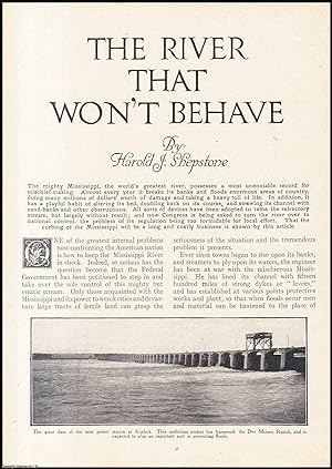 Seller image for The Mississippi River that won't Behave. An uncommon original article from the Wide World Magazine, 1916. for sale by Cosmo Books