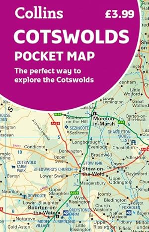 Bild des Verkufers fr Cotswolds Pocket Map : The Perfect Way to Explore the Cotswolds zum Verkauf von Smartbuy