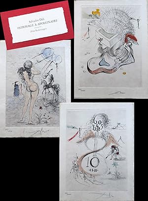Seller image for Hommage  Apollinaire. Suite with 10 hand-colored etchings signed and numbered for sale by Marninart, Inc (ABAA - ILAB)