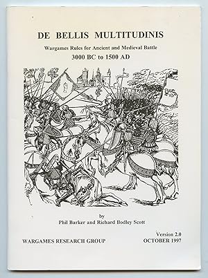 Bild des Verkufers fr De Bellis Multitudinis: Wargames Rules for Ancient and Medieval Battle 3000 BC to 1500 AD zum Verkauf von Attic Books (ABAC, ILAB)