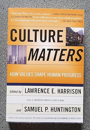 Imagen del vendedor de Culture Matters: How Values Shape Human Progress a la venta por Books on the Square