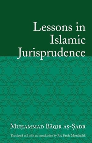Immagine del venditore per Lessons in Islamic Jurisprudence venduto da GreatBookPrices