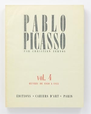 Bild des Verkufers fr Pablo Picasso. Volume 4: Oeuvres de 1920  1922 zum Verkauf von Michael Treloar Booksellers ANZAAB/ILAB