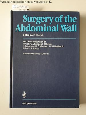 Image du vendeur pour Surgery of the Abdominal Wall : mis en vente par Versand-Antiquariat Konrad von Agris e.K.