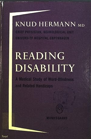 Seller image for Reading Disability for sale by books4less (Versandantiquariat Petra Gros GmbH & Co. KG)