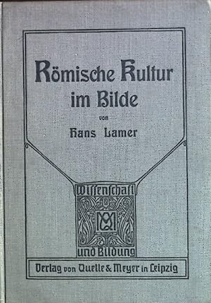 Bild des Verkufers fr Rmische Kultur im Bilde. Wissenschaft und Bildung 81 zum Verkauf von books4less (Versandantiquariat Petra Gros GmbH & Co. KG)