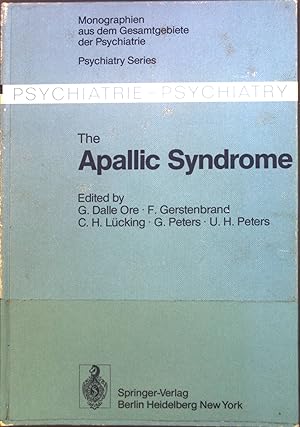 Seller image for The apallic syndrome. Monographien aus dem Gesamtgebiete der Psychiatrie ; 14 for sale by books4less (Versandantiquariat Petra Gros GmbH & Co. KG)