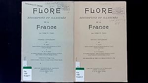 Bild des Verkufers fr Flore Descriptive Et Illustre De La France. I.-VI. Supplment. zum Verkauf von Antiquariat Bookfarm