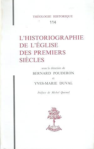 Seller image for L'historiographie de l'glise des premiers sicles for sale by Clio de 5  7