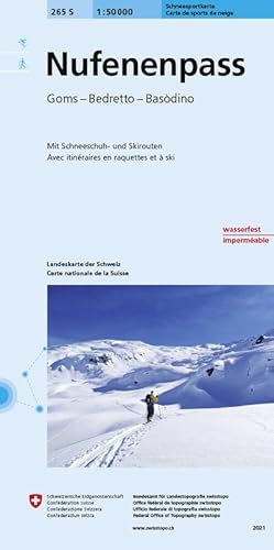 Image du vendeur pour 265S Nufenenpass Schneesportkarte : Goms - Bedretto - Basdino mis en vente par AHA-BUCH GmbH