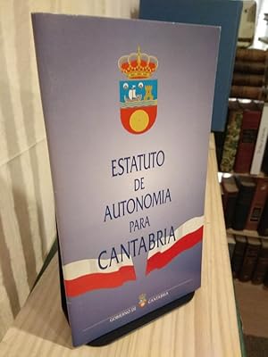 Imagen del vendedor de Estatuto de Autonomia para Cantabria a la venta por Libros Antuano