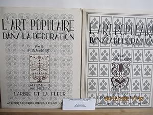 Bretagne - L'Art Populaire dans la décoration - 2 volumes - Album I - L'Inspiration Bretonne (195...