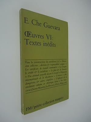 Oeuvres VI : Textes inédits