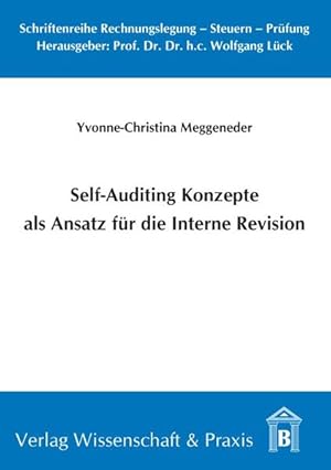 Seller image for Self-Auditing Konzepte als Ansatz fr die Interne Revision. for sale by primatexxt Buchversand