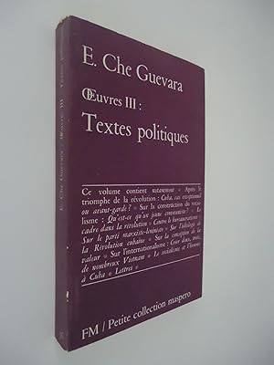 Oeuvres III : Textes politiques