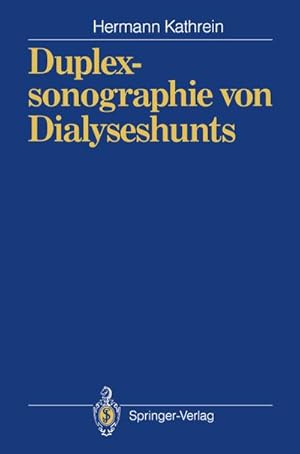 Immagine del venditore per Duplexsonographie von Dialyseshunts venduto da BuchWeltWeit Ludwig Meier e.K.