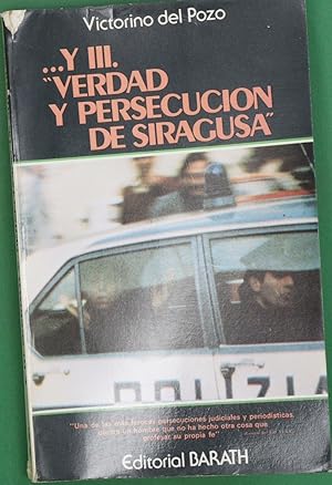 Immagine del venditore per . y III: Verdad y persecucin de Siragusa venduto da Librera Alonso Quijano