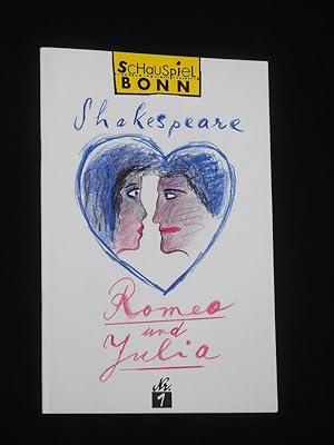 Imagen del vendedor de Programmheft 1 Schauspiel Bonn 1991/92. ROMEO UND JULIA von Shakespeare. Insz.: Jaroslav Chundela, Bhnenbild: Johannes Grtzke, Kostme: Stefanie Geiger. Mit Steffen Laube (Romeo), Petra Kalkutschke (Julia), Volker Niederfahrenhorst, Karsten Gaul, Klaus Zmorek, Doris Plenert, Ellen Schulz, Vita Kowala a la venta por Fast alles Theater! Antiquariat fr die darstellenden Knste