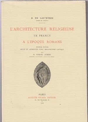 Bild des Verkufers fr L'architecture religieuse en France  l'poque romane zum Verkauf von JLG_livres anciens et modernes