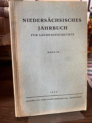 Imagen del vendedor de Niederschsisches Jahrbuch fr Landesgeschichte Band 24 1952. Beigebunden: Nachrichten aus Niedersachsens Urgeschichte Band 21. Neue Folge der "Zeitschrift des Historischen Vereins fr Niedersachsen". Herausgegeben von der Historischen Kommission fr Niedersachsen (Bremen und die ehemaligen Lnder Hannover, Oldenburg, Braunschweig und Schaumburg-Lippe). a la venta por Altstadt-Antiquariat Nowicki-Hecht UG