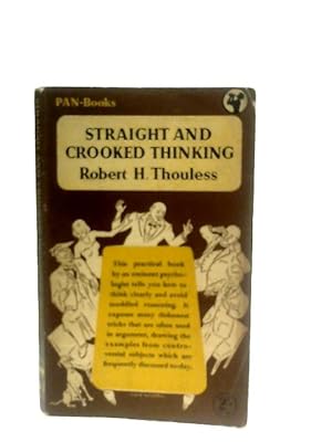 Bild des Verkufers fr Straight and Crooked Thinking zum Verkauf von World of Rare Books