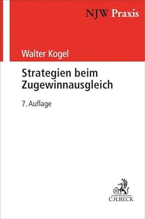 Imagen del vendedor de Strategien beim Zugewinnausgleich a la venta por AHA-BUCH GmbH