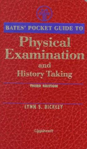 Bild des Verkufers fr Bates' Pocket Guide to Physical Examination and History Taking zum Verkauf von WeBuyBooks