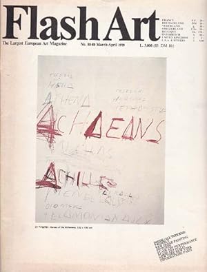 Imagen del vendedor de flash art No 88 - 89.heute kunst. International Review of Arts.March - April 1979. Direttore / Editor: Giancarlo Politi. a la venta por Antiquariat Querido - Frank Hermann