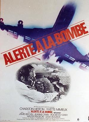 "ALERTE A LA BOMBE (SKY JACKED)" Réalisé par John GUILLERMAIN en 1972 avec Charlton HESTON / Affi...