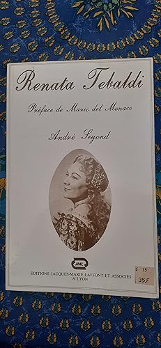Seller image for RENATA TEBALDI. Prface de Mario del Monaco. for sale by Librairie Sainte-Marie