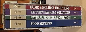 GRANDMOTHER'S KITCHEN WISDOM LIBRARY BY DR. MYLES H. BADER 2002 PB 1ST PRINT ALL 4 VOLS