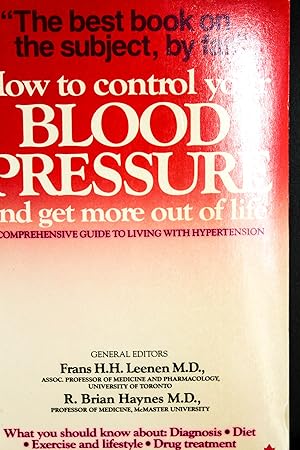 Imagen del vendedor de How to Control Your Blood Pressure and Get More Out of Life a la venta por Mad Hatter Bookstore