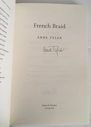 Seller image for French Braid [Signed] for sale by Rickaro Books BA PBFA