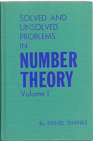 Image du vendeur pour Solved And Unsolved Problems In Number Theory, Volume I mis en vente par Sabra Books