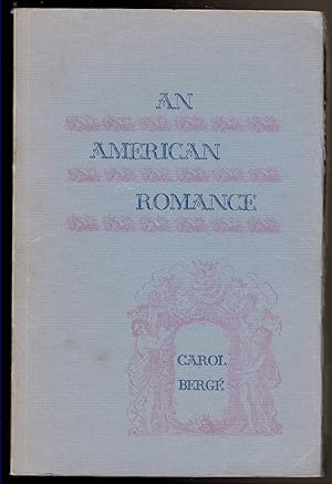 Imagen del vendedor de AN AMERICAN ROMANCE The Alan Poems, a Journal. a la venta por Circle City Books