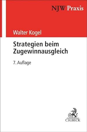 Bild des Verkufers fr Strategien beim Zugewinnausgleich zum Verkauf von Rheinberg-Buch Andreas Meier eK