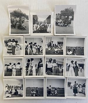 Image du vendeur pour African American Schoolgirl Class Photo Archive, 1950s mis en vente par Max Rambod Inc