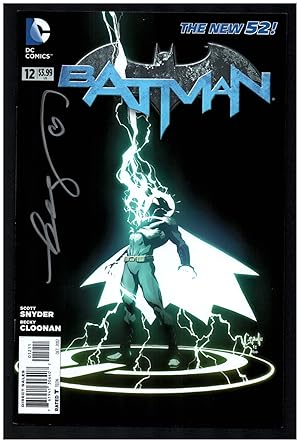 Batman #12. (Signed Copy)