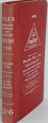 Pile's Beddington, Carshalton, Wallington and District Directory for 1935. Containing street arra...