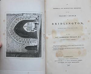 An Historical and Architectural Description of the Priory Church of Bridlington, in the East Ridi...
