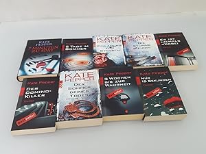 Konvolut 9 Bücher: Verschiedene Krim,i-Romane von Kate Pepper